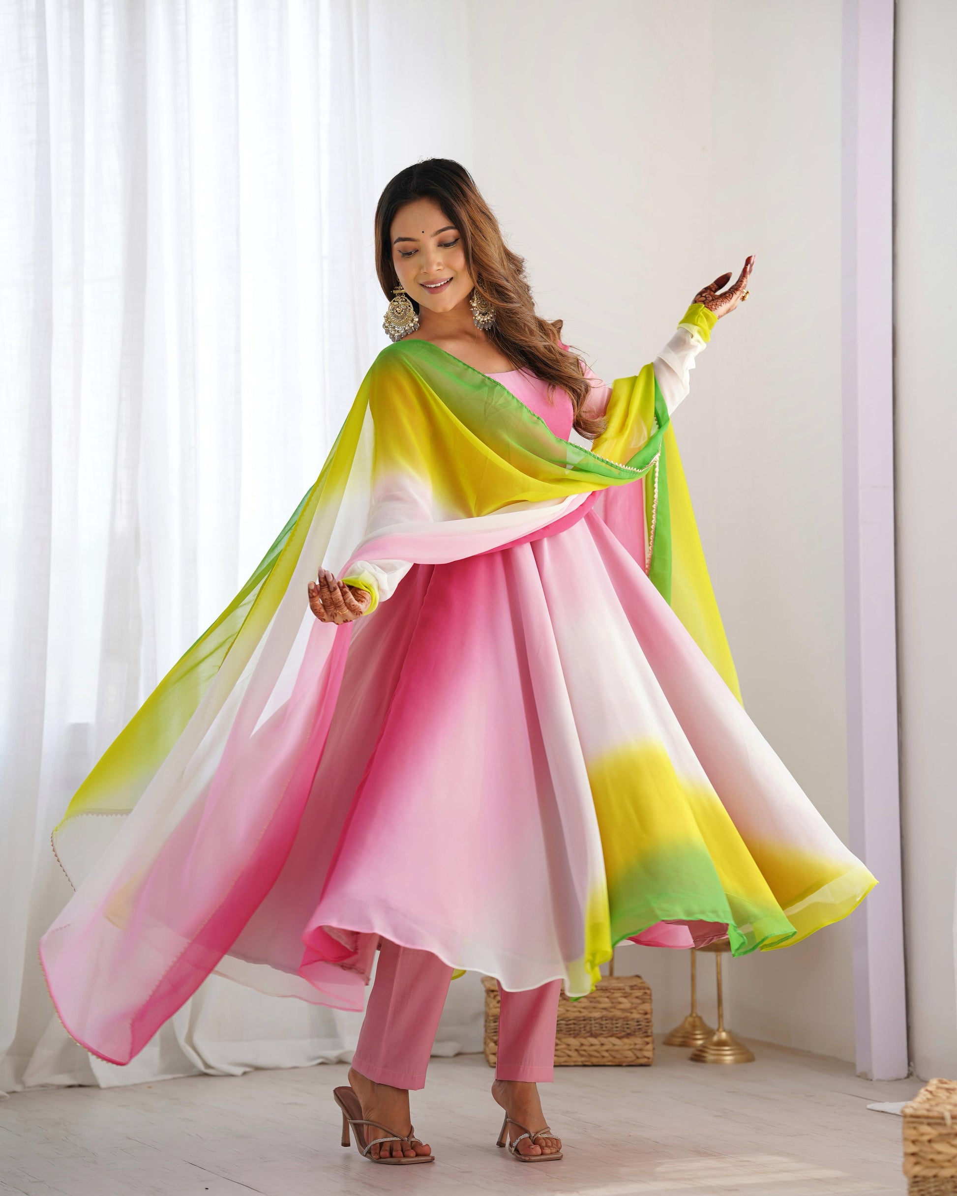Georgette TieDie Flaredcs - Shopaholics Choice