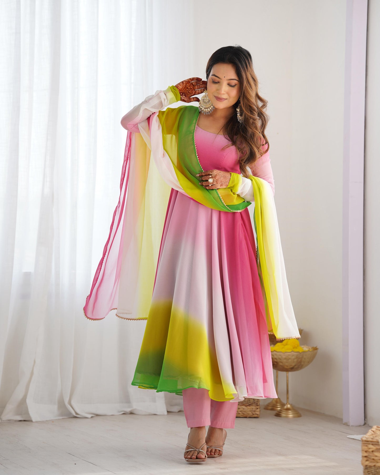 Georgette TieDie Flaredcs - Shopaholics Choice